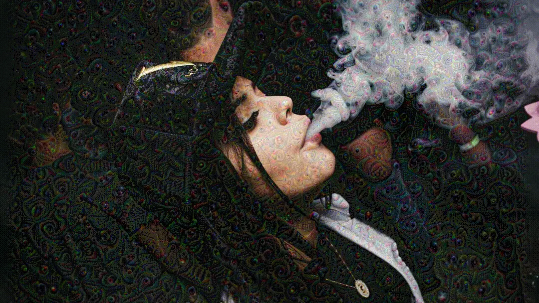 My best attempt at recreating morphing visuals. [xpost r/LSD]