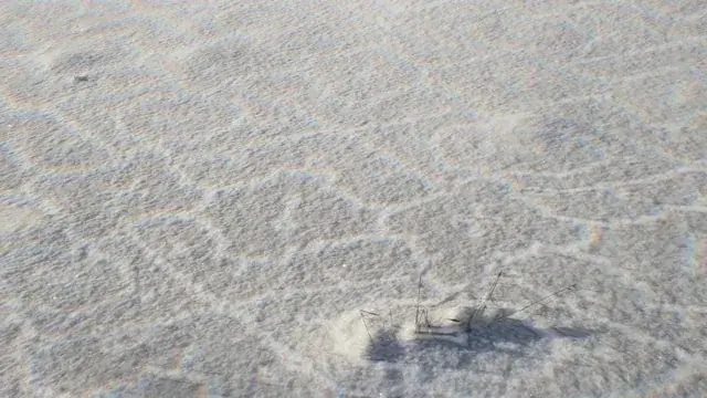 Losing focus in snow