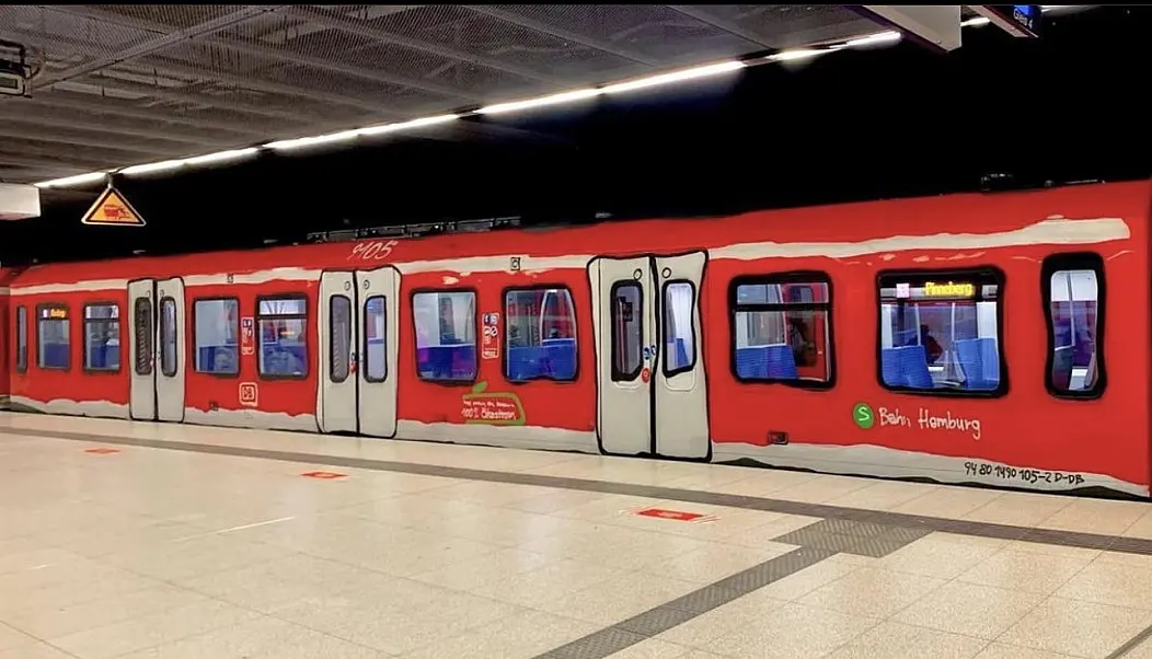 Train on acid Graffiti