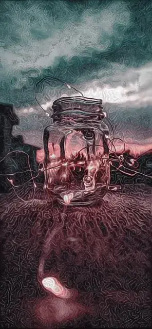 Looking at you through the glass
