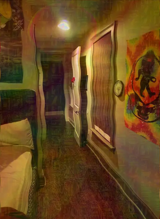 Tripping face in my room (lsd)