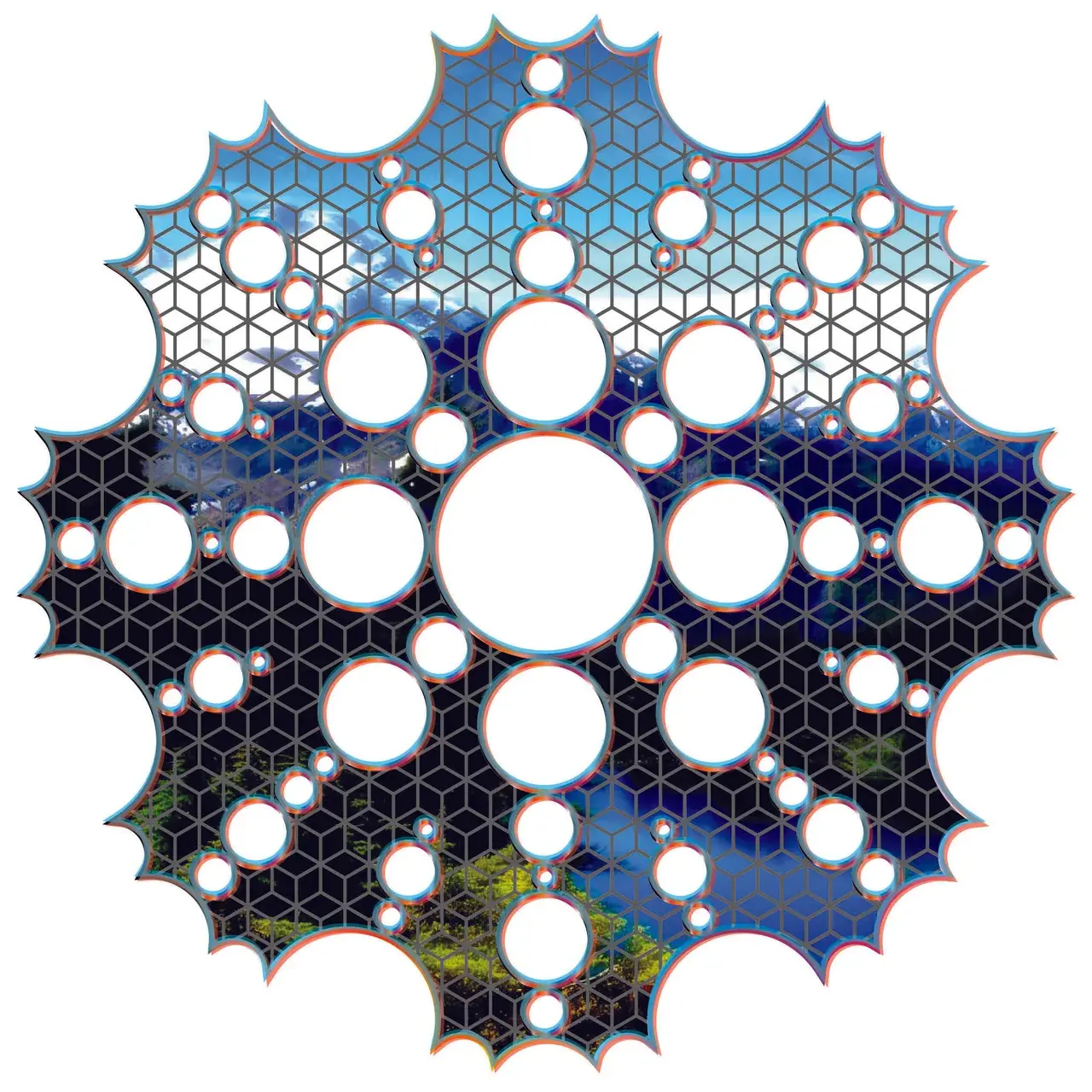 CEV of géometry on salvia and Weed