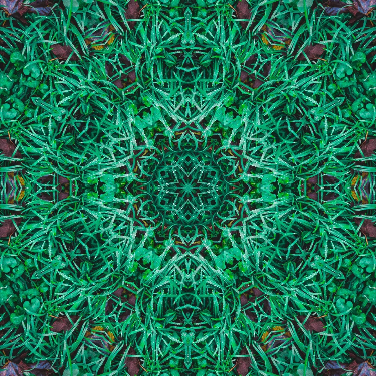 Looking at the grass on 200ug and weed