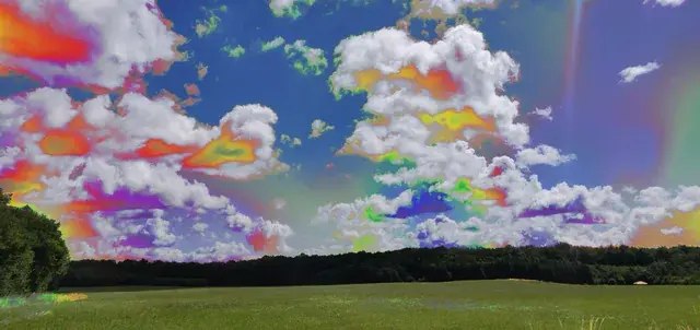 The best replication of how visuals can look like in the sky