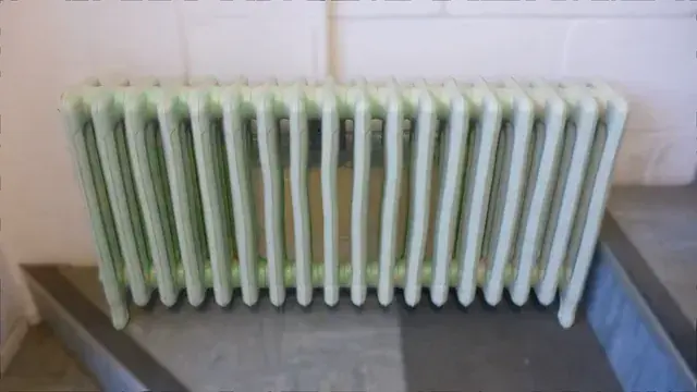 Being in front of a radiator