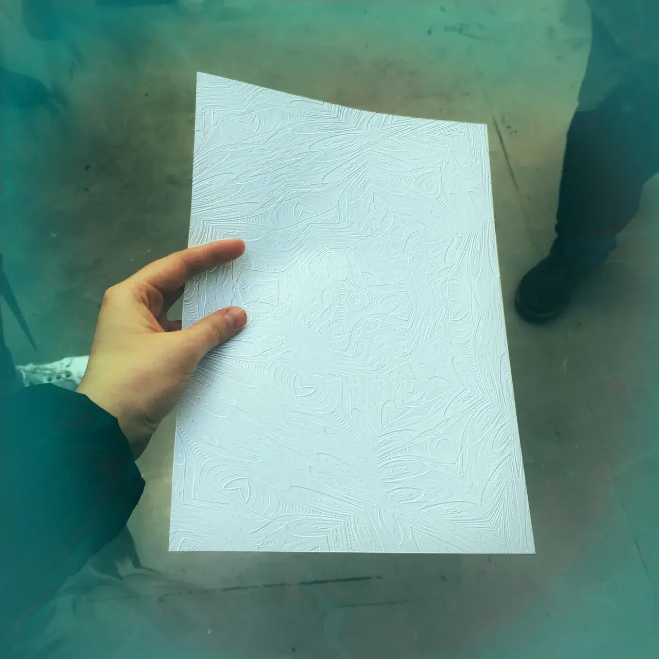 Blank piece of paper (LSD 200ug)