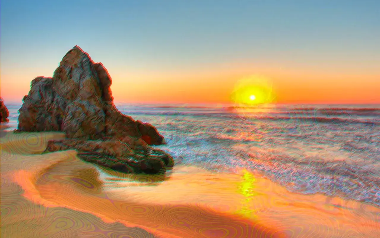 Acid Beach [OC]