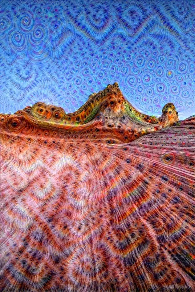 The Eyes of LSD (First Replication, Taken From r/EarthPorn, PC: Cameron Bunch)