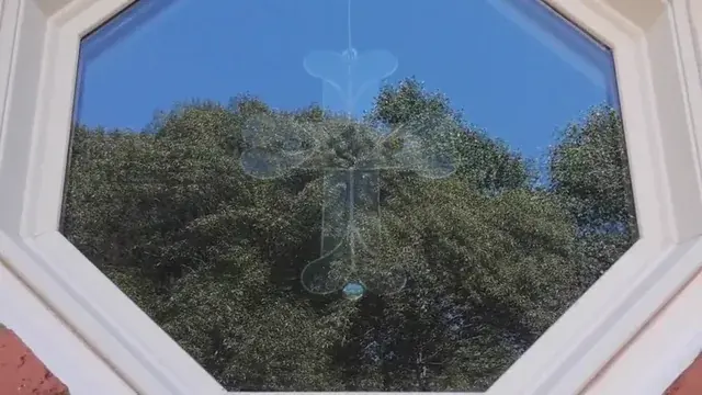 The reflection in this window reminds me of the layering effect of mushrooms