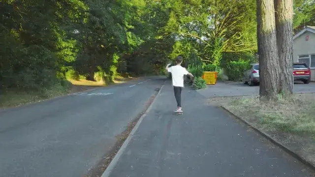Skating into the void (LSD peak)