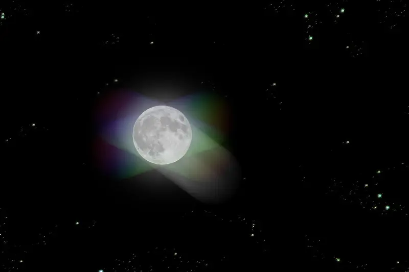 [LSD + Shrooms] the moon on psychedelics