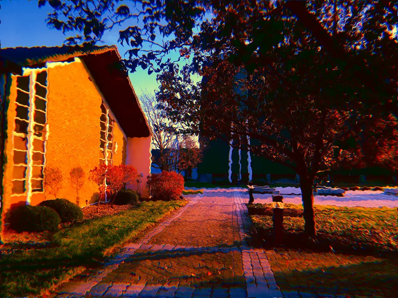 300 μG LSD still replication "Going for a walk".