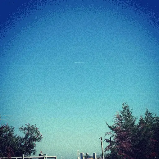 [GIF] geometric shapes in the sky - this is what it always looks like for me on shrooms during trips