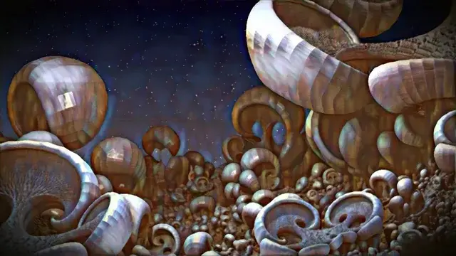 I'd show this as an example of how psychedelics can show you the same thing in a variety of new perspectives.