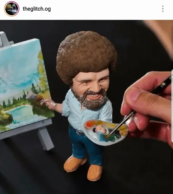 Trippy Bob Ross
