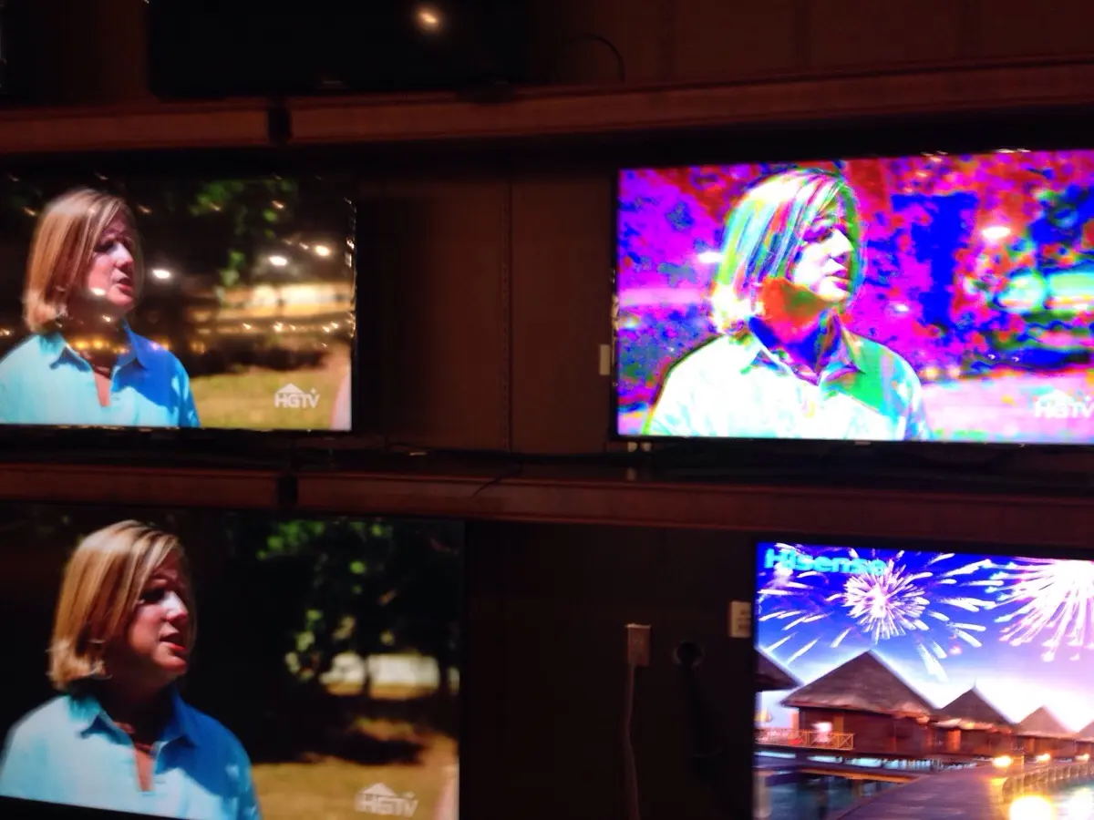 The tv at my work is trying to replicate