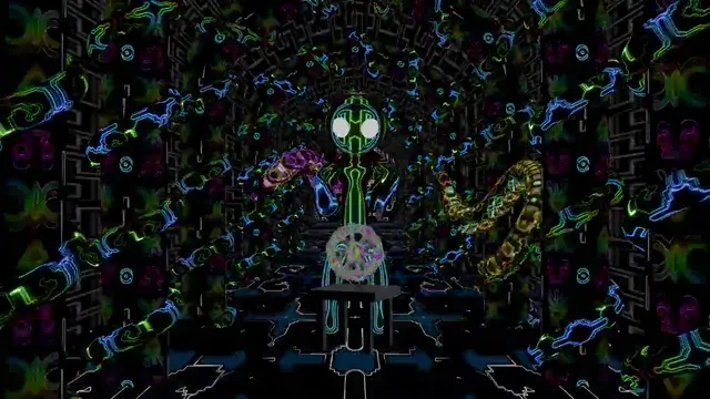 Just another one of those hyperspace entities doing its thing 