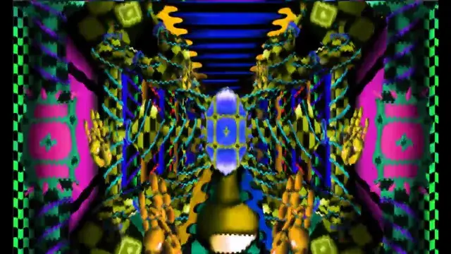 A quick animation of my drawing of the DMT realm