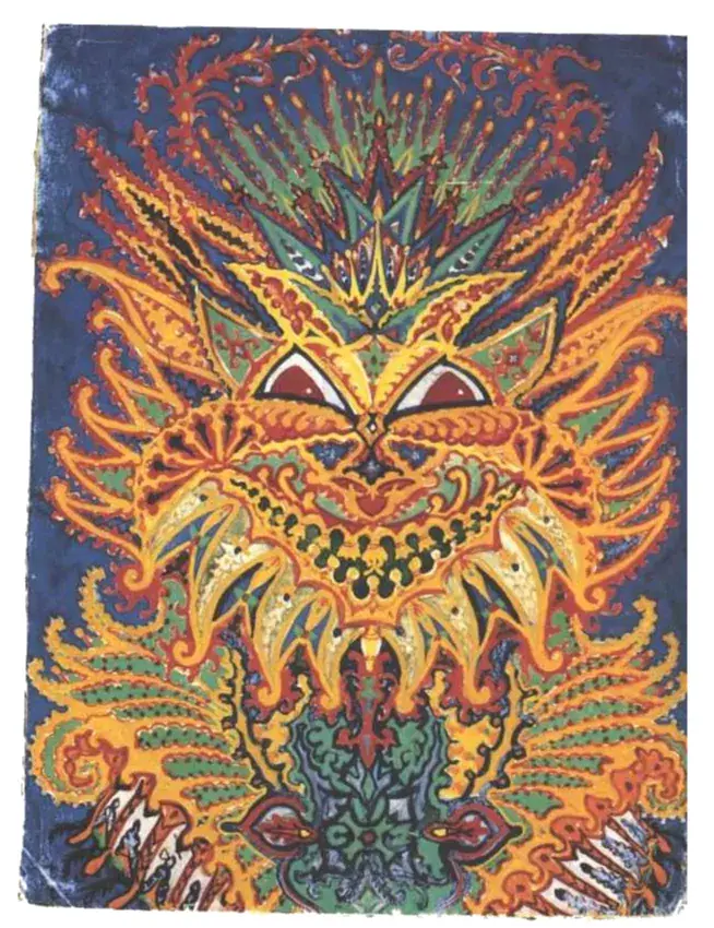 Kaleidoscope Cats VI