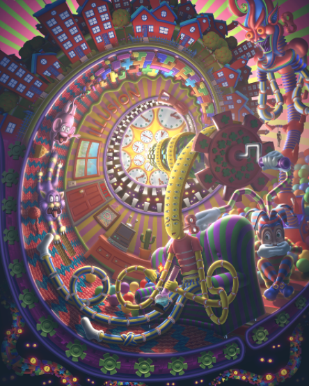 If anyone knows the artist please let me know. Reminds me heavily of salvia or nitrous oxide.