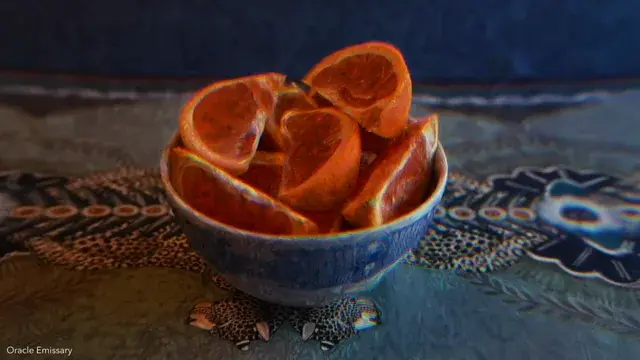 Jeeeeesus these oranges are insane