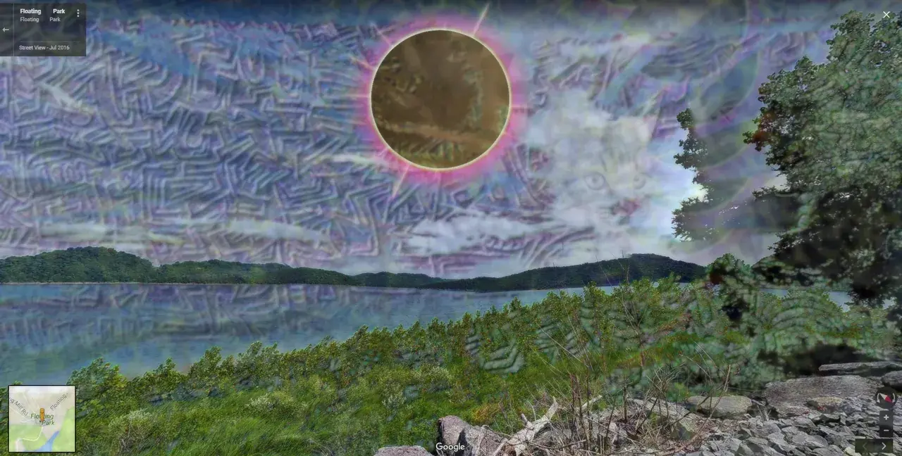 going to see the eclipse, figure this is what it'll feel like