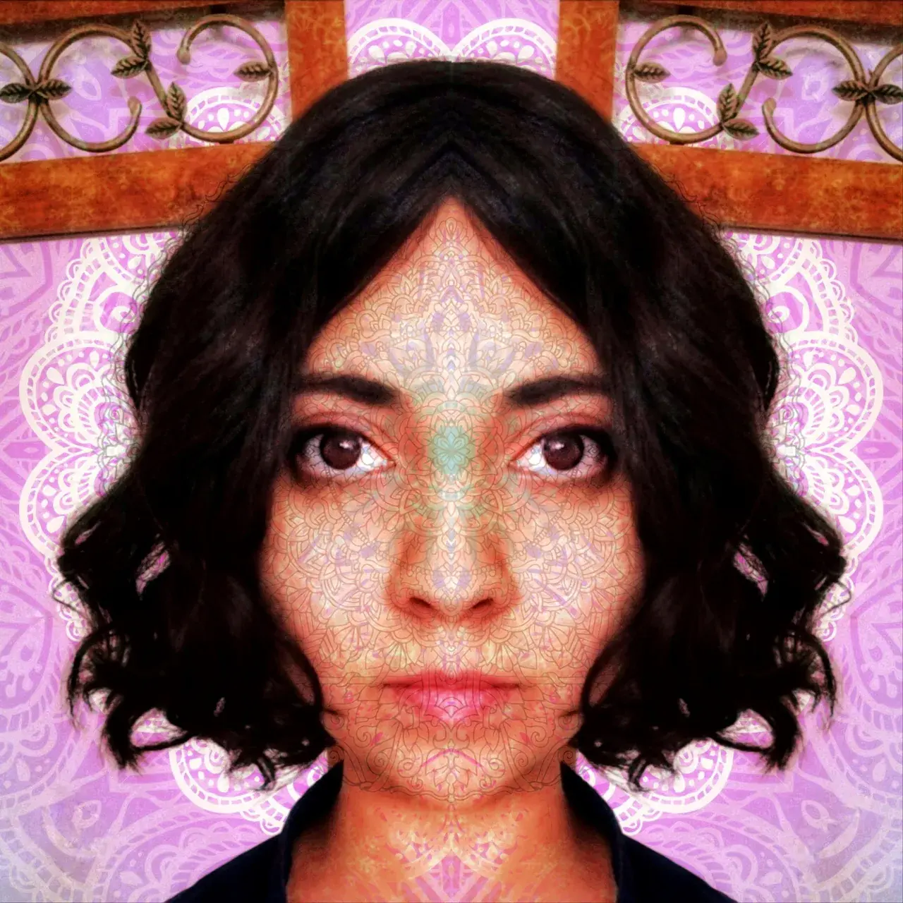 She's A Rainbow – LSD Facial Replication