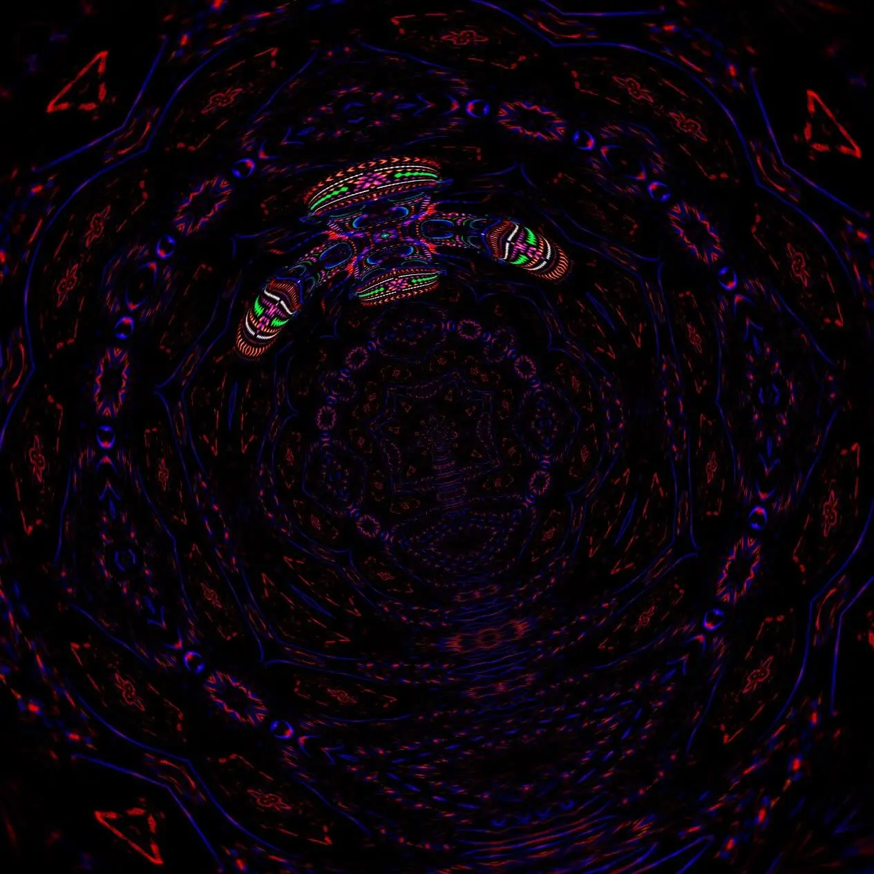 Hit of DMT at peak of LSD
