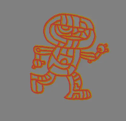 Little Diphenhydramine Cartoon Man