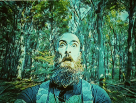 A trip in the woods.
