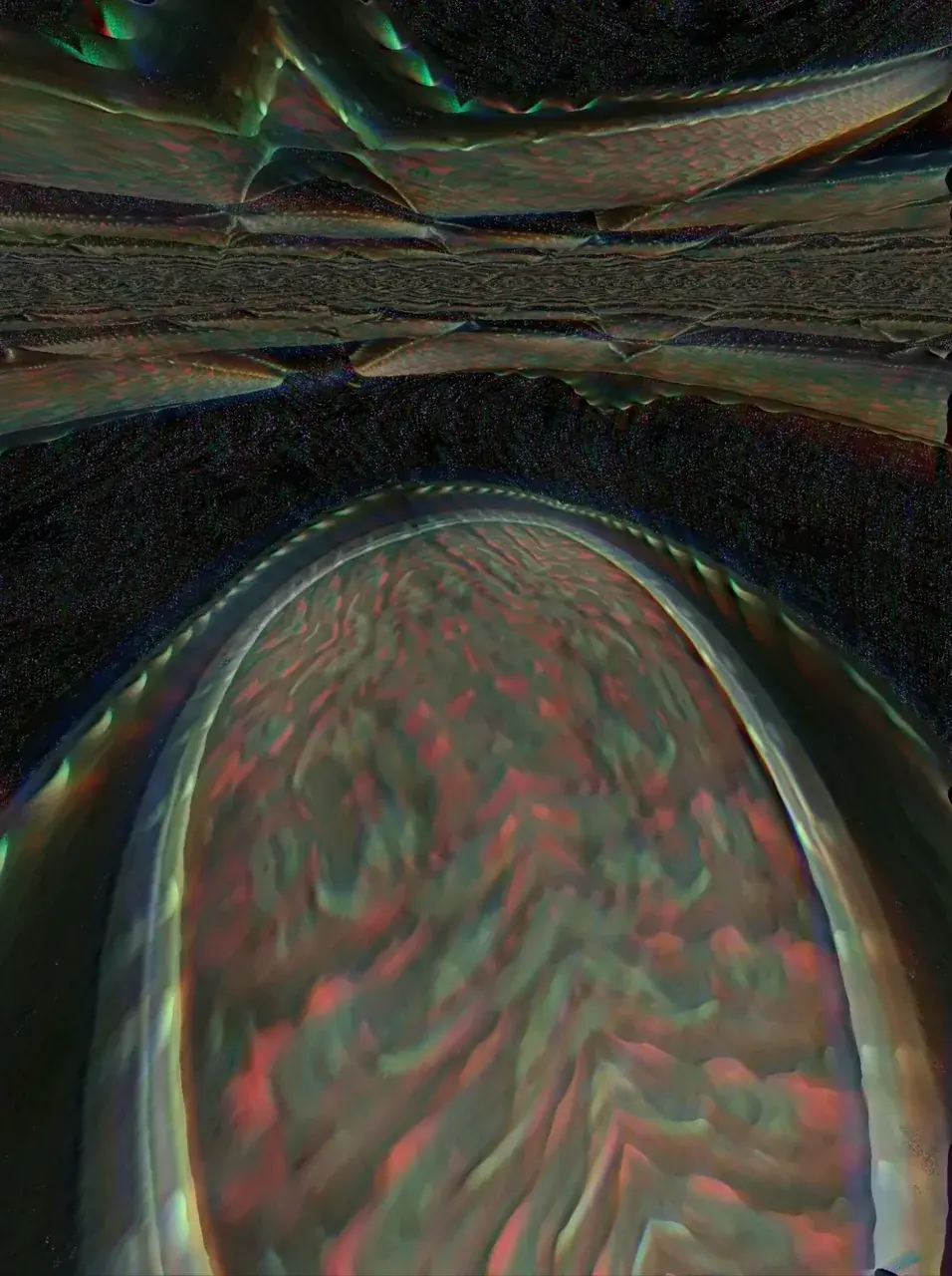 Ketamine closed eye visuals