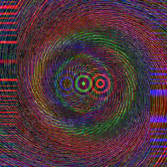 When I rub my eyes