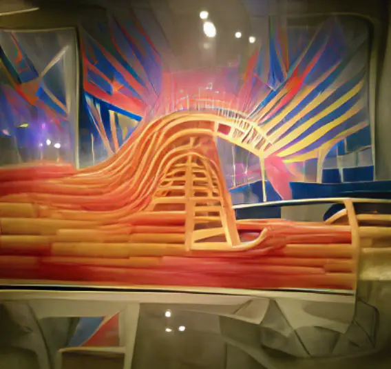 I used starryai (a text to image AI app) to describe my first ever salvia breakthrough and it's almost startling how accurate it is, what I remember from the breakthrough is being on some kind of orgasmic, fiery roller coaster through the cosmos. this is remarkably similar to what I saw.