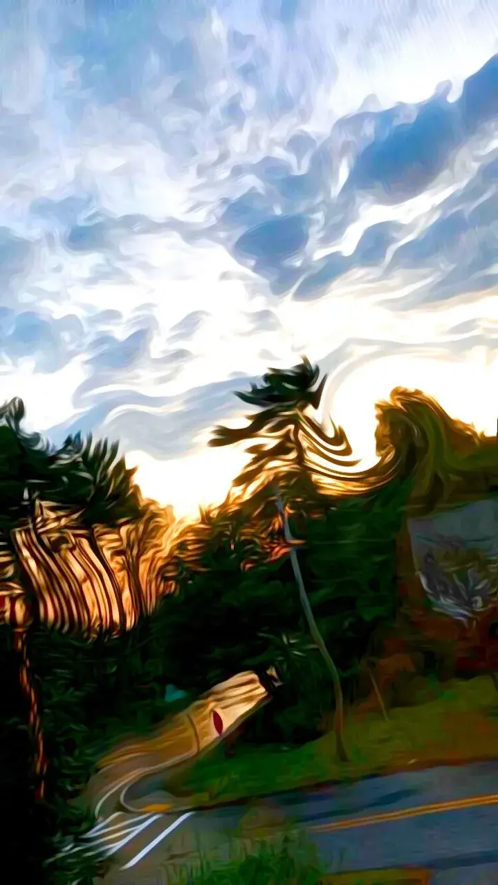 Looking outside my window on 250ug and weed
