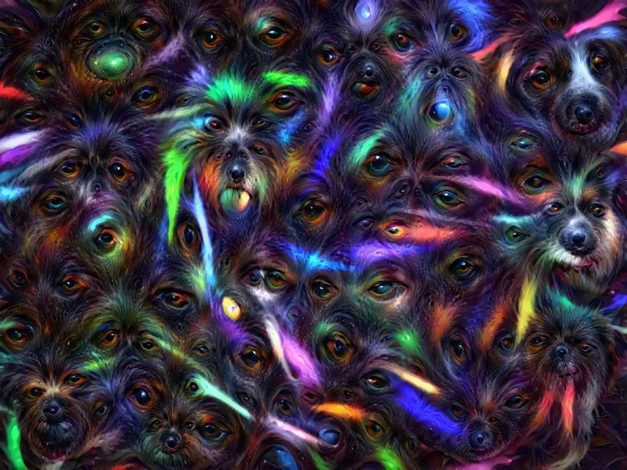 DeepDream of human stem cells