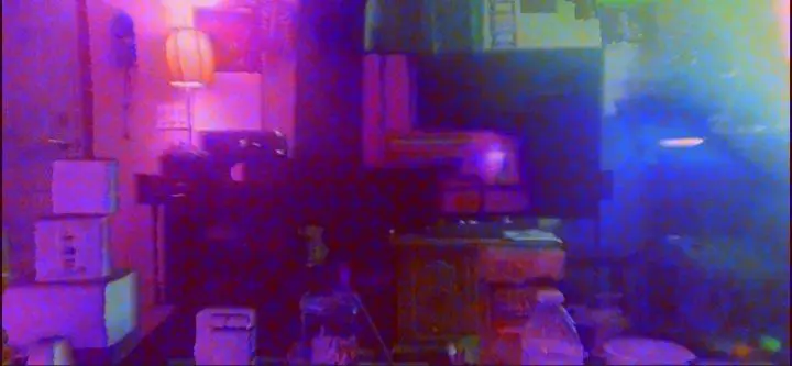 There's robot arms in the TV - Duster