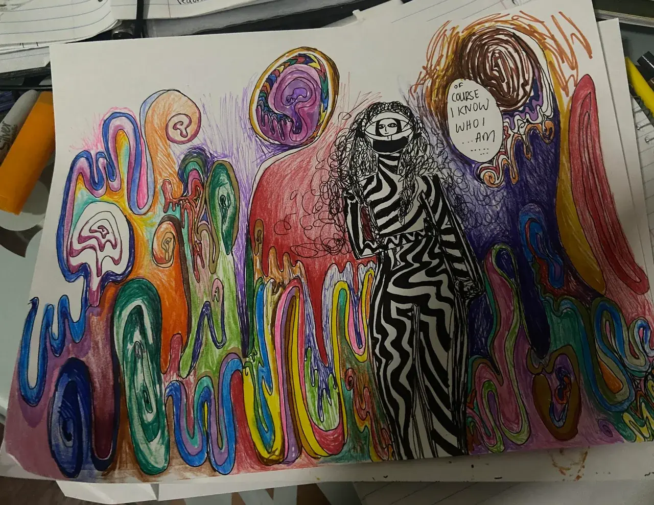a doodle w thoughts of lucy in my mind