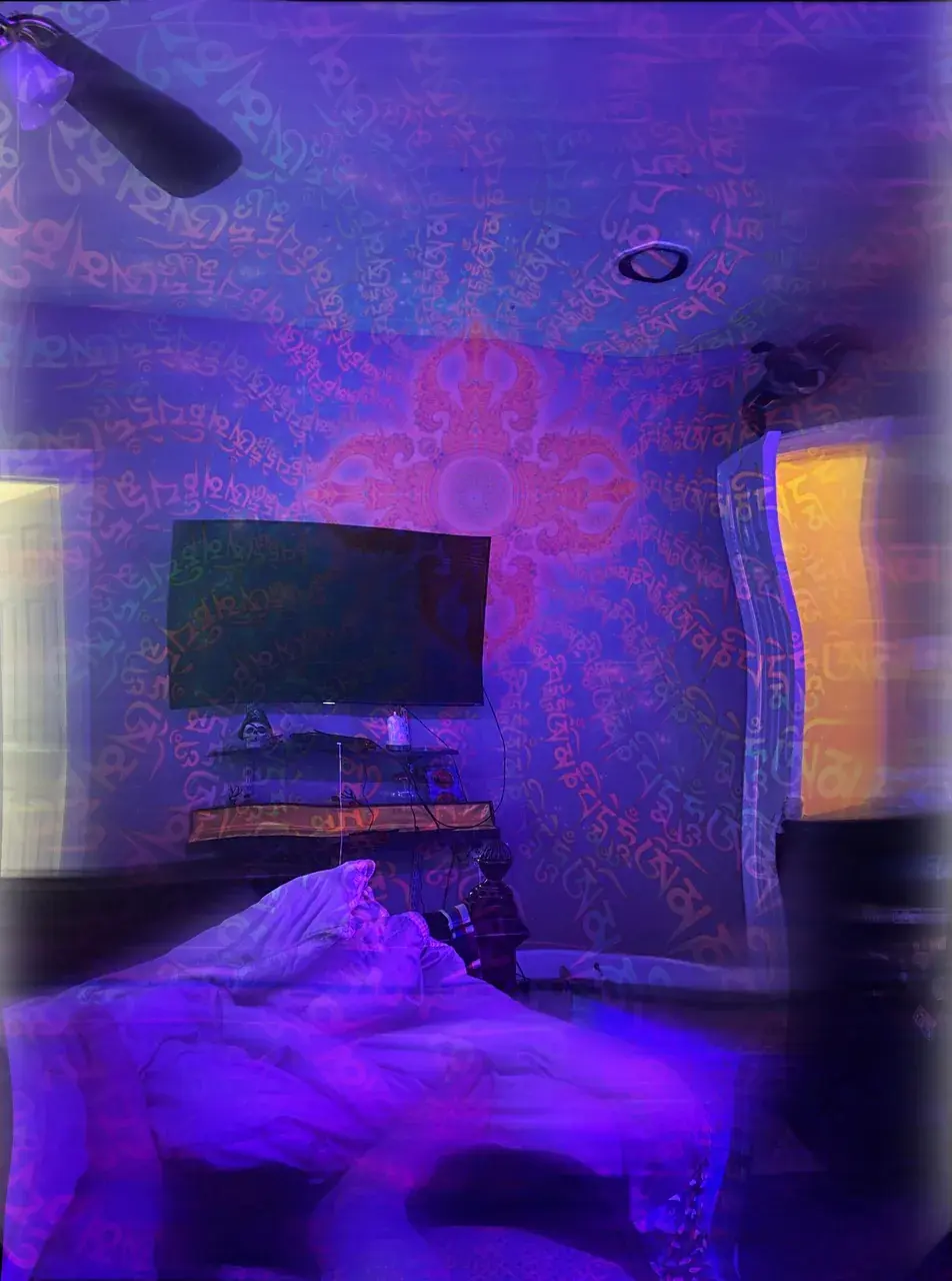 When you hit the nitrous while you’re peaking. (LSD+Weed+Nitrous Oxide)