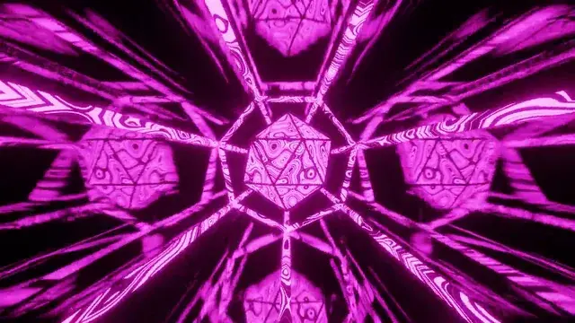 High dose psychedelic CEV geometry