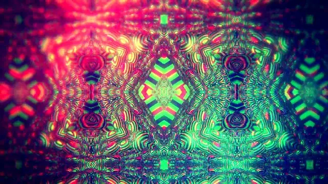 Neon Geometric Insanity - Created by Parker Thibault - Follow @pbodesigns on Instagram