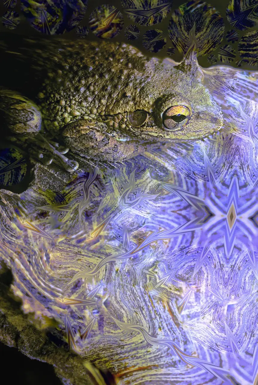 Heroic LSD trip (patterns + drifting/melting + hyper focus/detail)