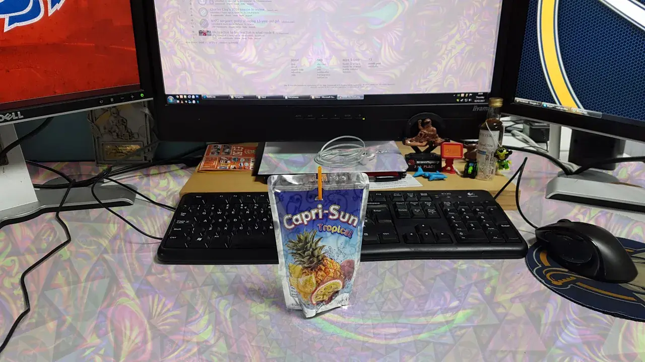My work desk after 42µg of 3CG-7