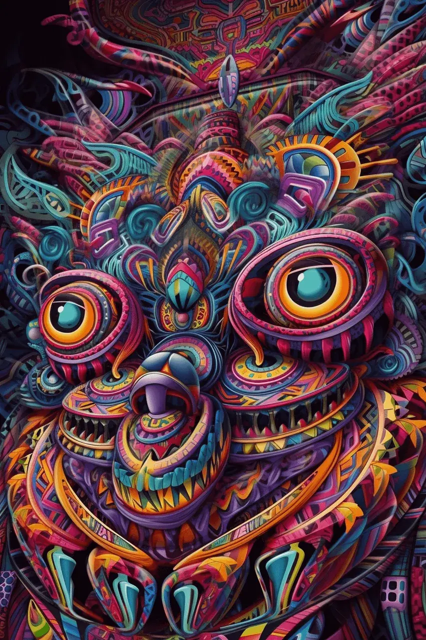 Hypserspace Denizens - my attempts at using MidjourneyV5 to replicate DMT entities
