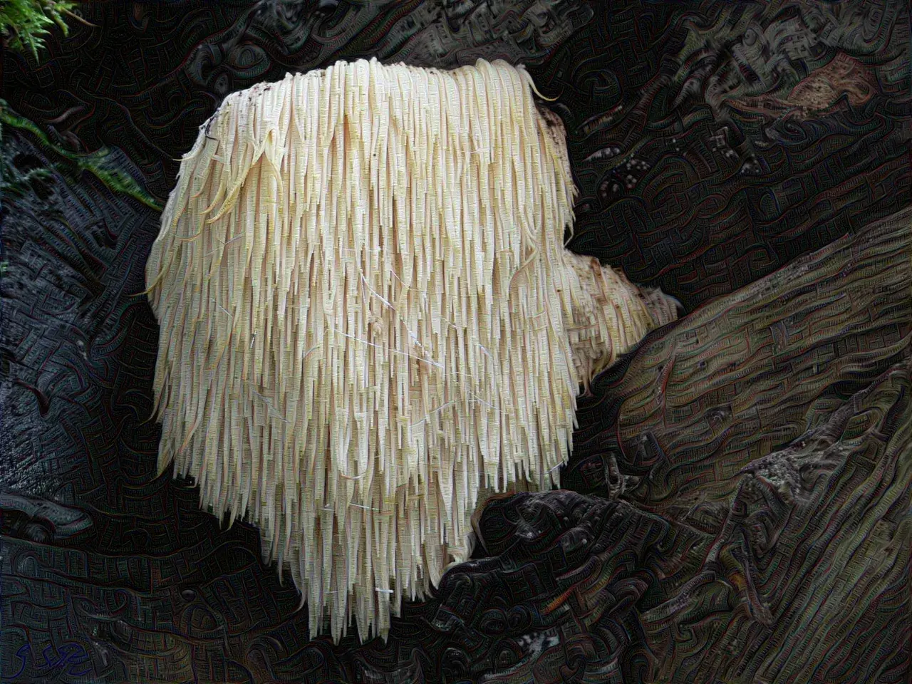 Lions mane mushroom