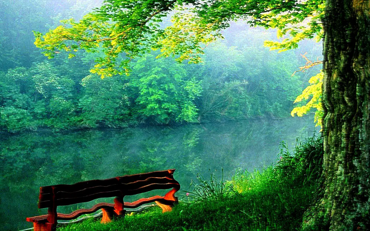 A river on shrooms
