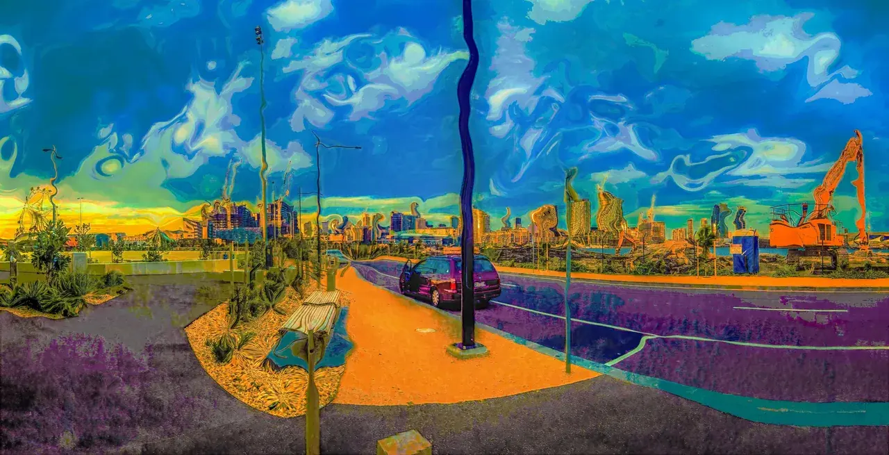 Melbourne on LSD