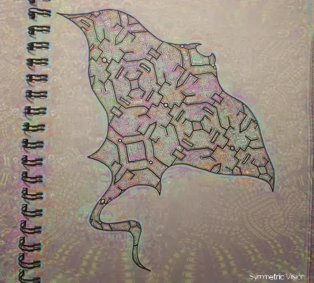 This Friendly Stingrayz Says "Hi!" (Psychedelic Visuals)