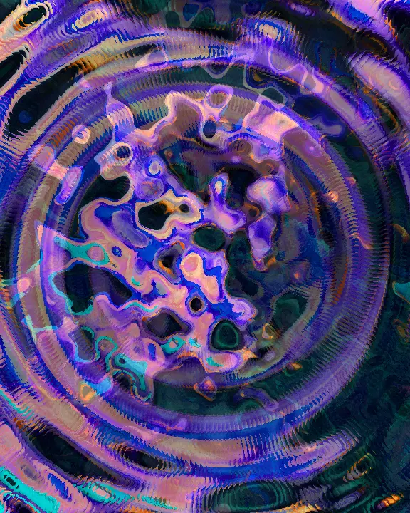 Closed eye visuals of ~100ug